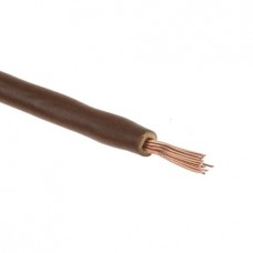  Καλώδιο NYAF 0,5mm² Καφέ Πολύκλωνο